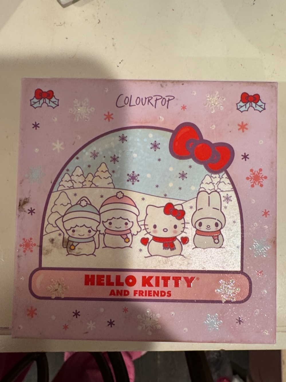 ColourPop Hello Kitty and Friends Eyeshadow Palette - Pink & Red Accents